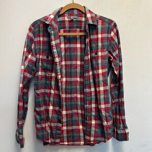 Uniqlo plaid button down